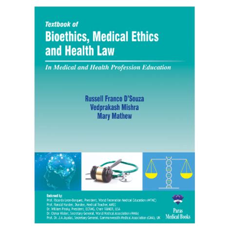 Textbook Of Bioethics Medical Ethics And Health Law St Edition