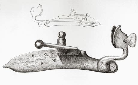 17th Century Matchlock Mechanism Lock Used Editorial Stock Photo - Stock Image | Shutterstock