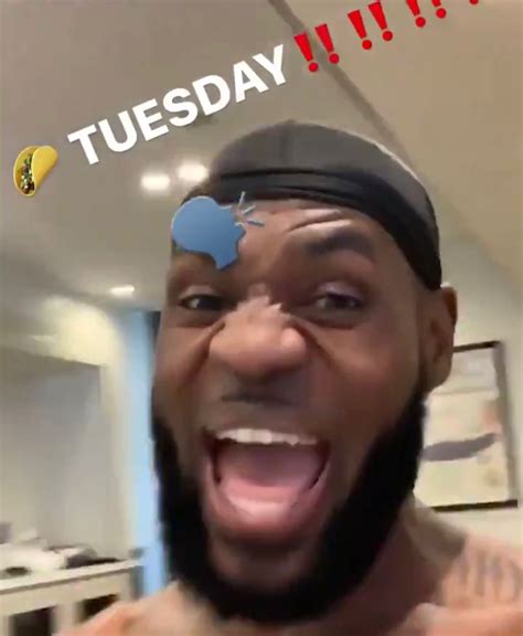 Taco Tuesday Meme Lebron