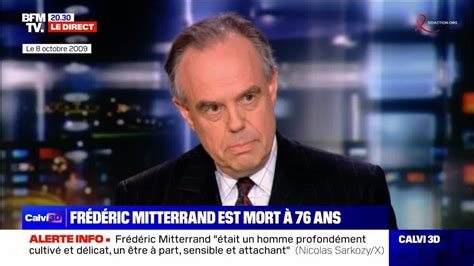 Frédéric Mitterrand est mort à 76 ans 21 03