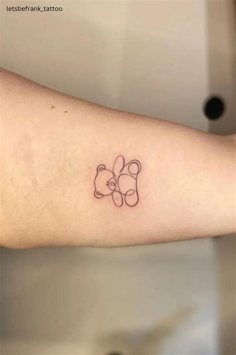 51 Supreme Mother And Son Tattoo Ideas You Cant Resist Teddy Bear Tattoos Tattoo For Son