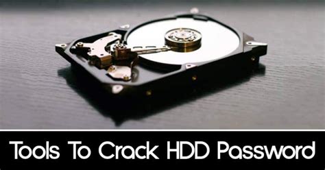 How To Crack Hard Disk Password 5 Best Tools