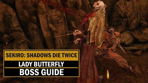 Sekiro Shadows Die Twice Lady Butterfly Boss Hirata Estate Youtube