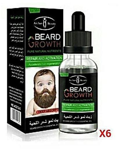 Aichun Beauty Beard Growth Essential Oil[repair And Activation] X 6