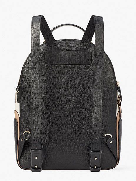 Hudson Colorblocked Large Backpack Kate Spade Large Backpack Backpacks Leather