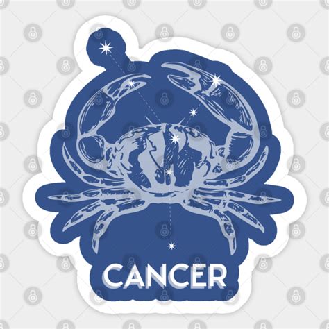 Cancer Constellation Cancer Constellation Sticker Teepublic