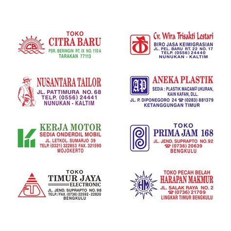 Detail Stempel Toko Kelontong Koleksi Nomer 3