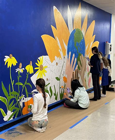 Murals Brighten Middle School Hallway My Hudson Valley