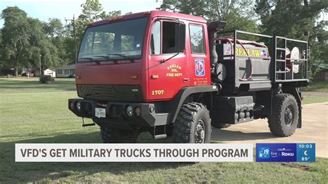 Local fire departments using transformed military trucks | cbs19.tv