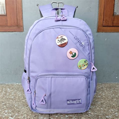 Jual Tas Ransel Backpack Sekolah Anak Perempuan Sd Smp Sma Alto Girl