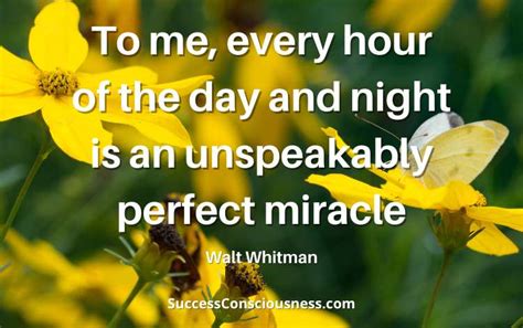 Walt Whitman Quotes on Nature, Spirituality and Mysticism