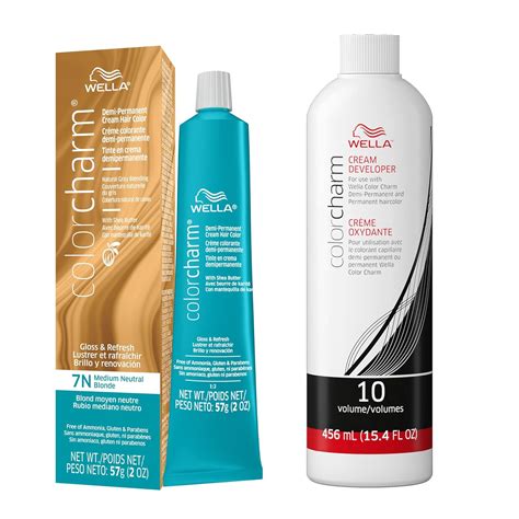 Wella Colorcharm Demi Permanent Hair Color 7n Medium