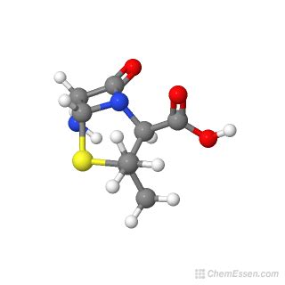 6 Aminopenicillanic Acid SDF Mol File C8H12N2O3S Over 100 Million