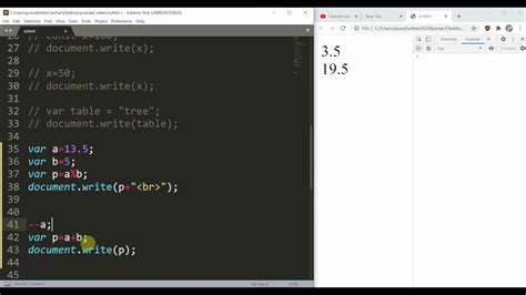 Arithmetic Operators In Javascript Youtube