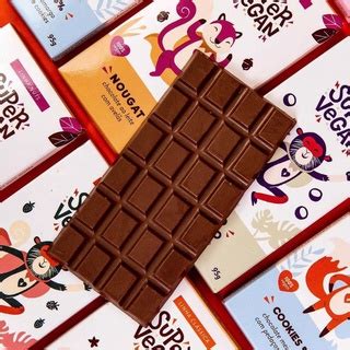 Chocolate Vegano Super Vegan Chocolate Sem Leite Sabores Variados