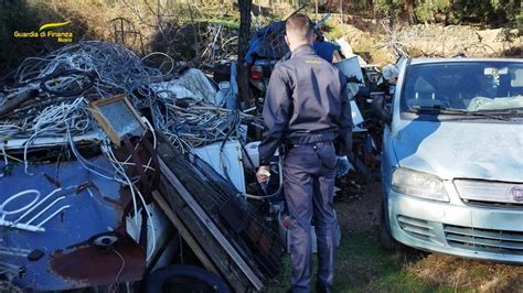 Gdf Nuoro Sequestrata Discarica Abusiva A Villagrande Strisaili