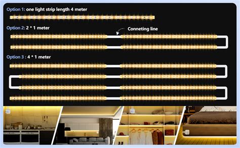 Huemihui Led Strip M Led Streifen Mit Bewegungssensor V Pcs Cm