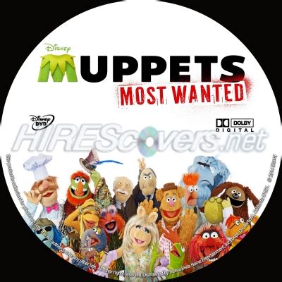 Muppets Most Wanted Blu Ray Cover