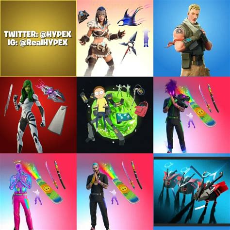 Fortnite Todas Las Nuevas Skins Gestos Y Cosméticos De La