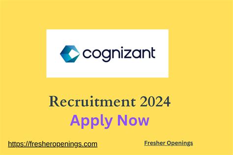 Cognizant Freshers Job Drive 2024 Recruiting As Sr Associate