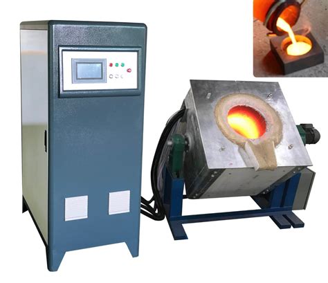 Igbt Medium Frequency Induction Melting Furnace For Steel Iron Silver