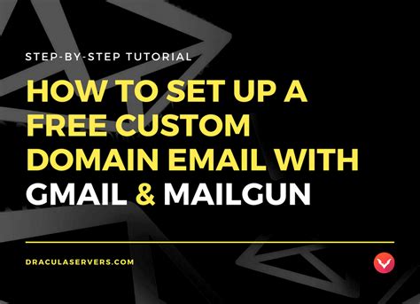 How To Set Up A Free Custom Domain Email with Gmail - Dracula Servers Tutorials