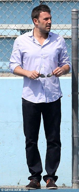 Ben Affleck Posing With Shirt Open Naked Male Celebrities