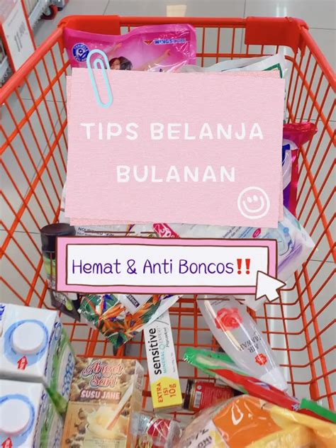 Tips Belanja Bulanan Hemat Anti Boncos Kar