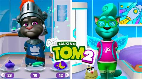 My Talking Tom 2 Tom Is 15 Years Old New Year Update Gameplay