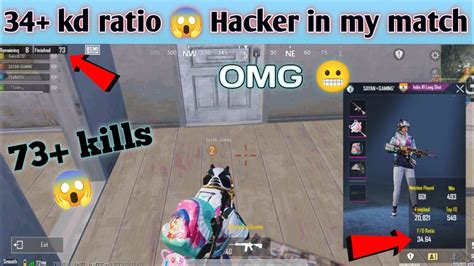 34 Kd Wala Hacker In Bgmi 77 Kills In One Match 😱 With Flash Hack 😬