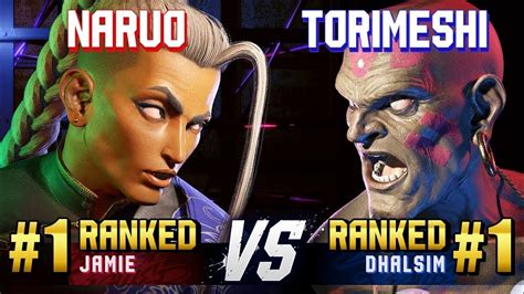 Sf Naruo Ranked Jamie Vs Torimeshi Ranked Dhalsim High