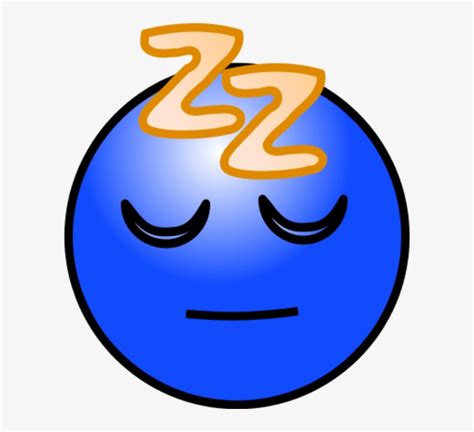 Sleeping Smiley Face Png