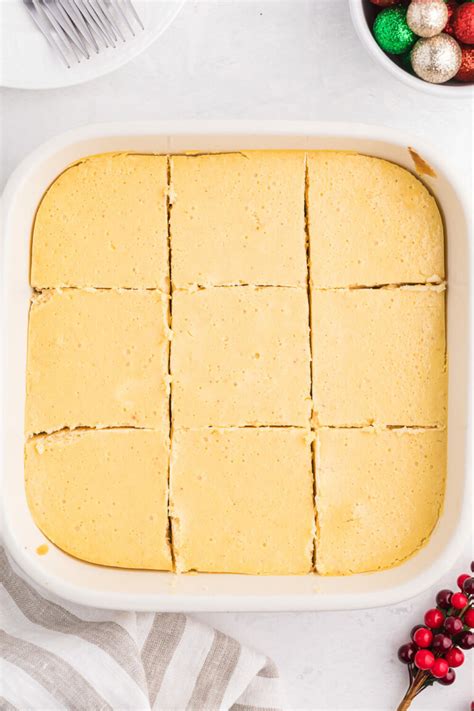 Eggnog Cheesecake Bars with Gingersnap Crust - Simply Stacie