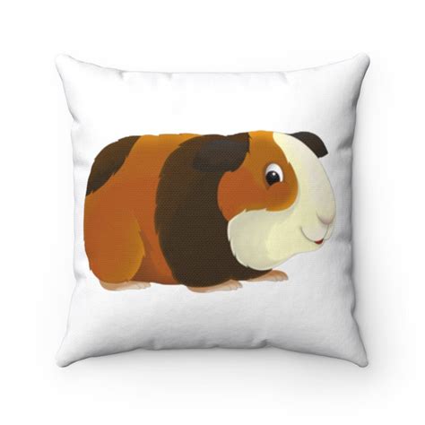 Guinea Pig Pillow Guinea Pig Throw Pillow Bedroom Decor Etsy