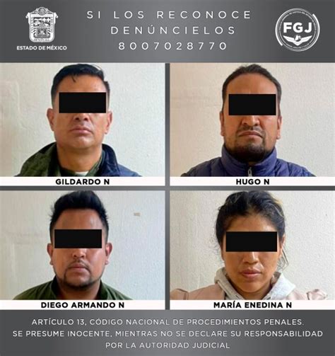 Fiscalía Del Edomex Identifica A Célula De Policías Dedicados Al