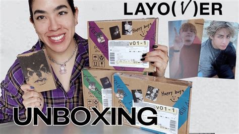 Unboxing Bts Taehyung V Album Layover Version Y Weverse Shop