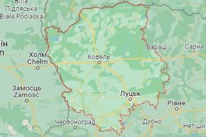 Мапа Волинської області | infoportal.ua™
