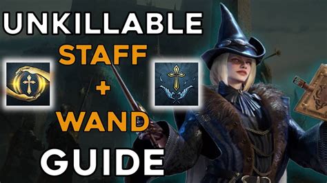 UNKILLABLE Staff Wand Healer Build Guide For Throne And Liberty YouTube