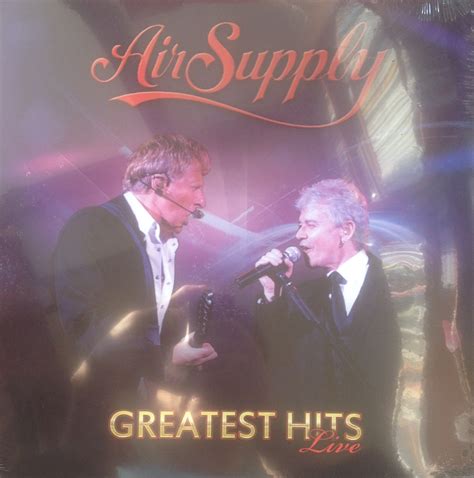 AIR SUPPLY – GREATEST HITS LIVE (VINILO) – Musicland Chile