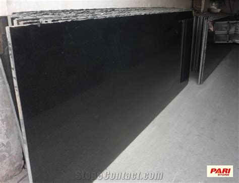 Mongolia Black Granite Stone Tile Slab For Floor And Wall From China