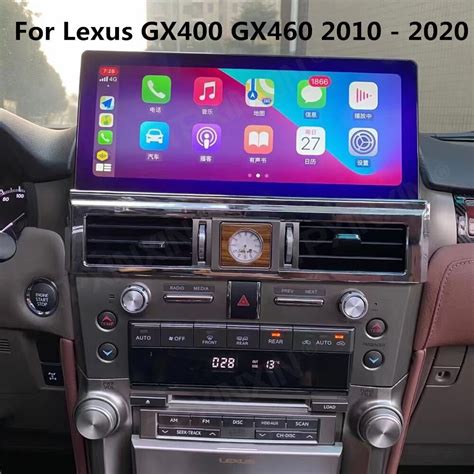 For Lexus Gx400 Gx460 2010 2020 Android Car Radio 2din Stereo Receiver Autoradio Multimedia