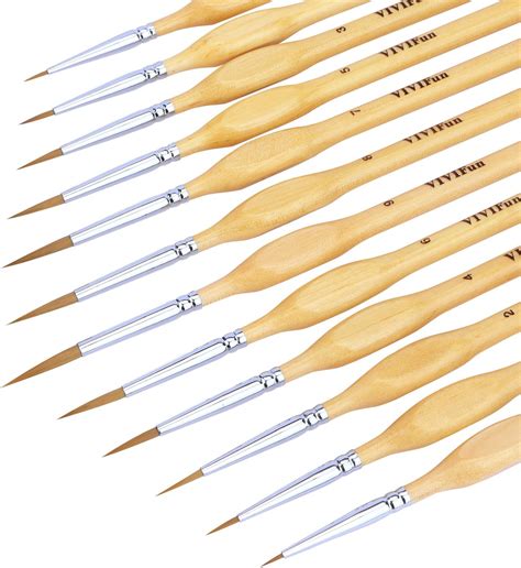 Amazon Fine Detail Paint Brush Set Pieces Miniature Brushes