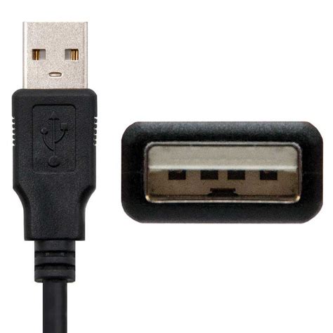 Nanocable Cable Usb Tipo A Micro Type B Doble Macho Negro