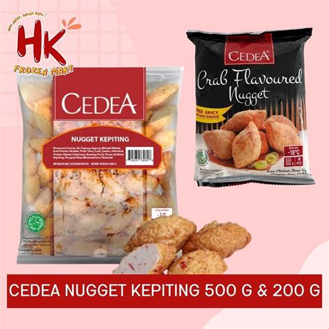 Jual Cedea Nugget Kepiting 500 G Crab Flavoured Nugget 200 G FREE