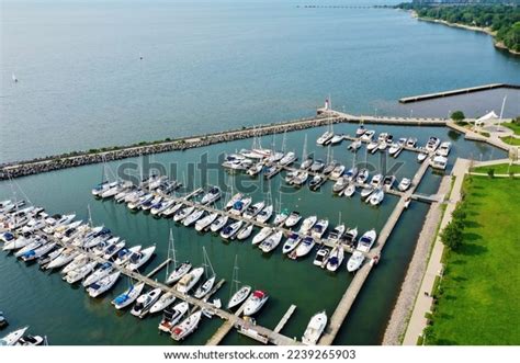 Aerial Bronte Marina Oakville Ontario Canada Stock Photo 2239265903