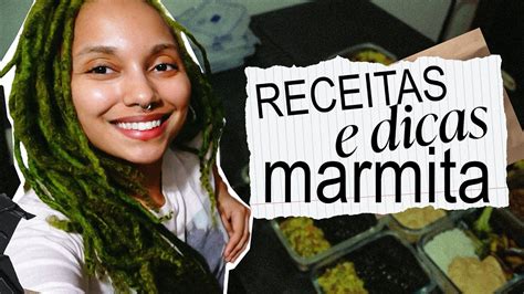 Preparando Marmitas Pra Semana Veganas E Gostosas Youtube