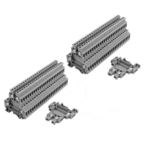 Amazon Uxcell 50Pcs UKK5 DIN Rail Mount Double Level Terminal