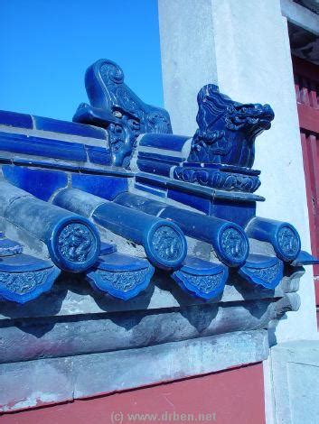 Beijing Tiantan Temple Of Heaven Park C Lingxing Gate Details