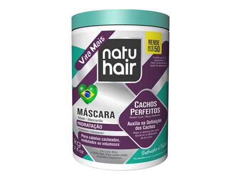 Creme De Tratamento Intensivo Cachos Perfeitos Natuhair Kg Detalhe