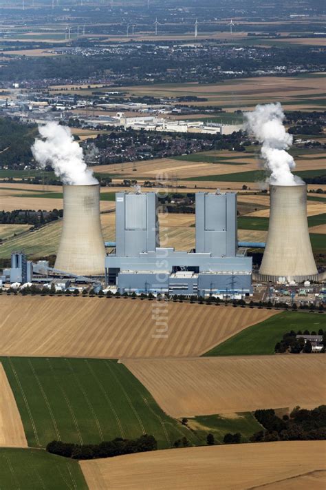 Grevenbroich Aus Der Vogelperspektive Kraftwerksanlagen Des Kohle